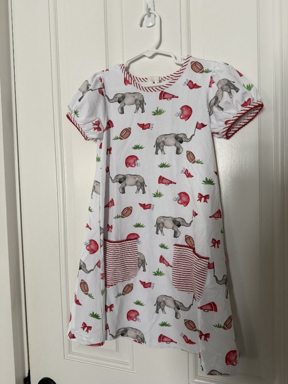 EUC Serendipity/Shrimp and Grits Kids Alabama Dress- Size Medium